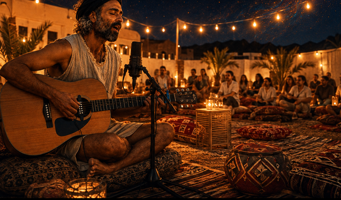 SA Studios Dahab open-air atmosphere
